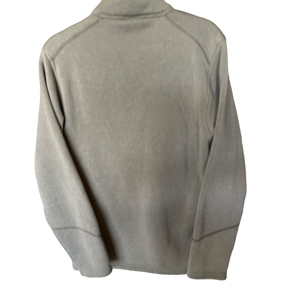 Men's Columbia 1/2 Zip Pullover Fleece Lined Sweater-Jacket Sz S Casual EUC - Picture 4 of 5